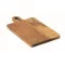Tocator de bucatarie, Everestus, 2610E19140, Cu maner, 37.5x20x1.5 cm, Lemn, Natur