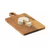   Tocator de bucatarie, Everestus, 2610E19140, Cu maner, 37.5x20x1.5 cm, Lemn, Natur