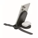 Incarcator wireless, Everestus, 2610E18906, 15 W, 18.7x6x1 cm, ABS, Negru
