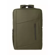   Rucsac laptop, Everestus, 2610E17520, 15 inch, 32x12x45 cm, rPET, Verde Army