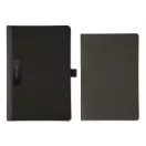Mapa business, Everestus, 2610E17880, A5, 15x22.5x2 cm, Poliuretan, Negru