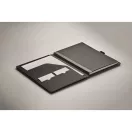 Mapa business, Everestus, 2610E17880, A5, 15x22.5x2 cm, Poliuretan, Negru