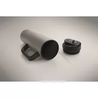   Sticla termos cu perete dublu, Everestus, 2610E19362, 900 ml, Cu maner, Cu pai, 13x26 cm, Otel inoxidabil, Gri