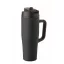 Sticla termos cu perete dublu, Everestus, 2610E19361, 900 ml, Cu maner, Cu pai, 13x26 cm, Otel inoxidabil, Albastru marin francez