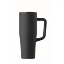 Sticla termos cu perete dublu, Everestus, 2610E19361, 900 ml, Cu maner, Cu pai, 13x26 cm, Otel inoxidabil, Albastru marin francez