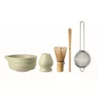   Set matcha din 5 piese, Everestus, 2610E18901, 25x29x7.5 cm, Gresie, Verde menta