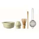 Set matcha din 5 piese, Everestus, 2610E18901, 25x29x7.5 cm, Gresie, Verde menta