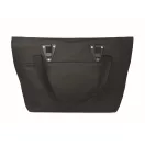 Sacosa de cumparaturi, Everestus, 2610E19048, 50x17x31 cm, Poliuretan, Negru