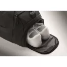 Geanta sport, Everestus, 2610E18099, 48x23x25 cm, Nylon, Negru