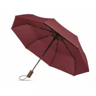   Umbrela de buzunar, Everestus, 2610E18630, Ø94x56.7 cm, Poliester, Rosu Burgundy
