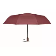   Umbrela de buzunar, Everestus, 2610E18630, Ø94x56.7 cm, Poliester, Rosu Burgundy