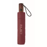   Umbrela de buzunar, Everestus, 2610E18630, Ø94x56.7 cm, Poliester, Rosu Burgundy