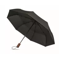   Umbrela de buzunar, Everestus, 2610E18633, Ø94x56.7 cm, Poliester, Negru