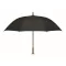 Umbrela de ploaie, Everestus, 2610E18640, 118 cm, Poliester, Negru