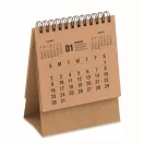 Calendar de birou pe 4 ani, Everestus, 2610E18222, 16.8x11x0.7 cm, Hartie, Bej