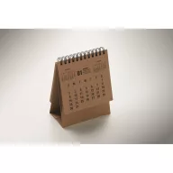   Calendar de birou pe 4 ani, Everestus, 2610E18222, 16.8x11x0.7 cm, Hartie, Bej