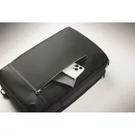   Rucsac laptop, Everestus, 2610E17505, 15 inch, 29x12.5x45 cm, Poliester, Negru