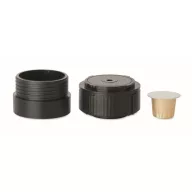   Aparat de cafea portabil, Everestus, 2610E19382, 7.2x20.9 cm, ABS, Negru