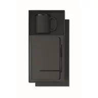   Set cadou 3 piese, Everestus, 2610E18722, A5, Dictando, 36.5x18.5x9.8 cm, Carton, Negru