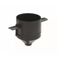   Filtru de cafea reutilizabil, Everestus, 2610E18892, 7x7x7.8 cm, Polipropilena, Negru