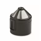 Filtru de cafea reutilizabil, Everestus, 2610E18892, 7x7x7.8 cm, Polipropilena, Negru