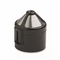   Filtru de cafea reutilizabil, Everestus, 2610E18892, 7x7x7.8 cm, Polipropilena, Negru