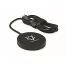Incarcator wireless, Everestus, 2610E18904, 25 W, 5.8x0.9 cm, ABS, Negru