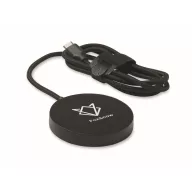   Incarcator wireless, Everestus, 2610E18904, 25 W, 5.8x0.9 cm, ABS, Negru