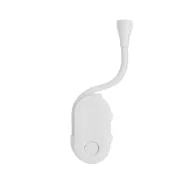   Lampa de carte reincarcabila, Everestus, 2610E18251, ABS, Alb