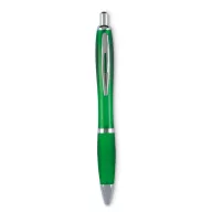 Pix Riocolor cu mina albastra, plastic, transparent green