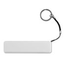 Slim PowerBank 2200mAh, Plastic, white