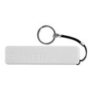 Slim PowerBank 2200mAh, Plastic, white