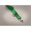Lanyard cu carabina, 2502E14262, Everestus, 2 x 90 cm, PET, Verde