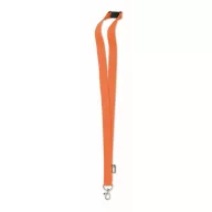   Lanyard cu carabina, 2502E14260, Everestus, 2 x 90 cm, PET, Portocaliu
