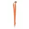 Lanyard cu carabina, 2502E14260, Everestus, 2 x 90 cm, PET, Portocaliu