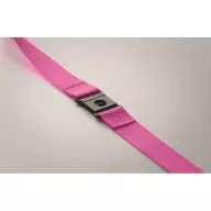   Lanyard cu carabina, 2502E14258, Everestus, 2 x 90 cm, PET, Fuchsia
