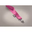 Lanyard cu carabina, 2502E14258, Everestus, 2 x 90 cm, PET, Fuchsia