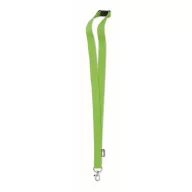   Lanyard cu carabina, 2502E14259, Everestus, 2 x 90 cm, PET, Verde lime