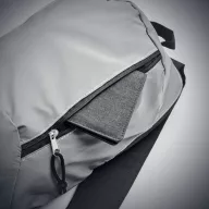   Rucsac sport casual, reflectorizant, 22x10x39 cm, Everestus, 20SEP0461, Poliester, Argintiu