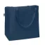 Sacosa mare pentru plaja si cumparaturi, 21MAR2197, 56x18x36 cm, Everestus, Poliester, Albastru