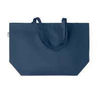   Sacosa mare pentru plaja si cumparaturi, 21MAR2197, 56x18x36 cm, Everestus, Poliester, Albastru