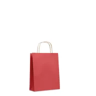   Punga cadou mica, 21MAR2867, 18x8x21 cm, Everestus, Hartie, Rosu