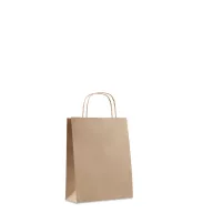   Punga cadou mica, 21MAR2863, 18x8x21 cm, Everestus, Hartie, Bej