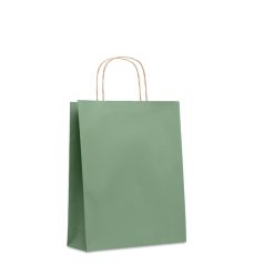   Punga cadou medie, 21MAR2860, 25x11x32 cm, Everestus, Hartie, Verde