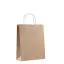 Punga cadou medie, 21MAR2857, 25x11x32 cm, Everestus, Hartie, Bej
