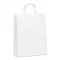 Punga cadou mare, 21MAR2856, 32x12x40 cm, Everestus, Hartie, Alb