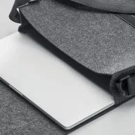   Geanta laptop, 21MAR1028, 36x8x27 cm, 15 inch, Everestus, Rpet, Gri