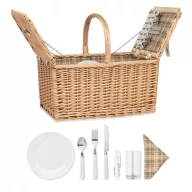   Cos picnic pentru 4 persoane, 21MAR1576, 46x31x40 cm, Everestus, Rachita, Natur