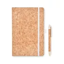 Set Agenda si Pix, 21MAR2131, 14.6x21.2x1.5 cm, A5, Dictando, Coperta cu elastic, Everestus, Hartie, Bej