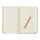 Set Agenda si Pix, 21MAR2131, 14.6x21.2x1.5 cm, A5, Dictando, Coperta cu elastic, Everestus, Hartie, Bej